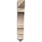 Ekena Millwork Balboa Arts & Crafts Smooth Bracket, Douglas Fir, 3 1/2"W x 18"D x 22"H BKT04X18X22BOA03SDF - alternate 2